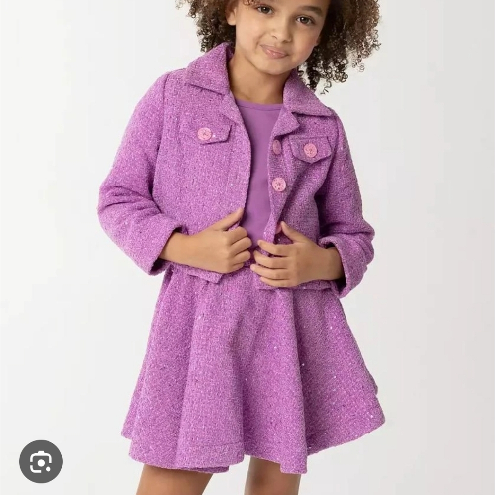 Sparkle & Shine Toddler‎ Girl Tweed Set – Size 2T – New